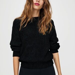 Aritzia Wilfred Essential Chenille Sweater